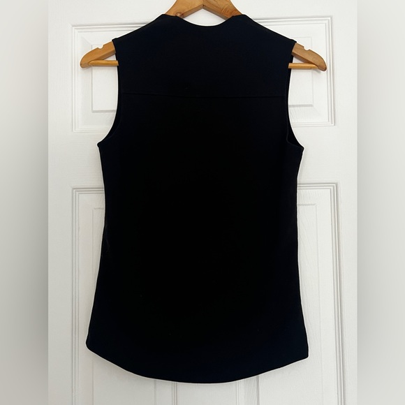 Victoria's Secret cut-out neckline black blouse top - Picture 6 of 6